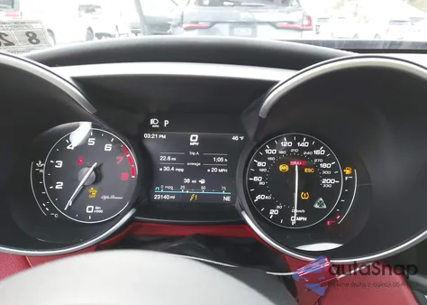 2021 Alfa Romeo Giulia Quadrifoglio Rwd from USA, damaged, VIN ZARFAMEV0M7648976